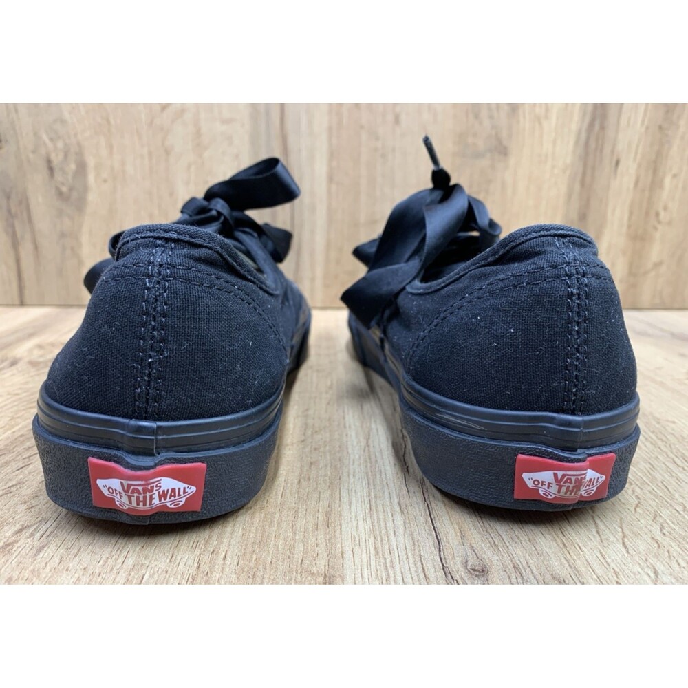 VANS Triple Black Athletic Canvas Skate Sneakers Shoes Size 8 Men / 9.5 Women's - Picture 7 of 13